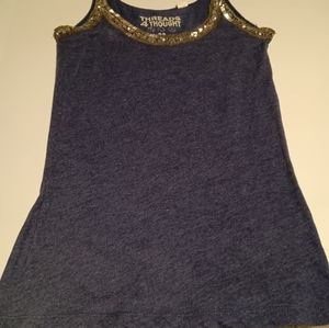 NWOT Thread for Thoughts beaded tank top
